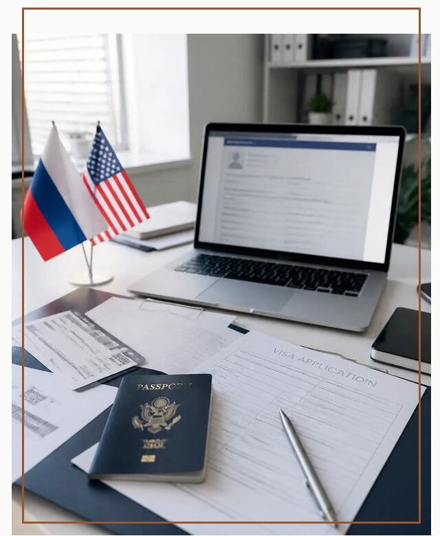 Оформление визы в США для туристов и бизнеса в Балахне