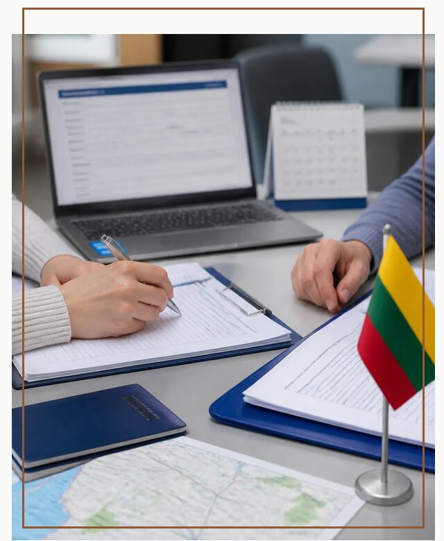 Профессиональное оформление визы в Литву для поездки в Балахне