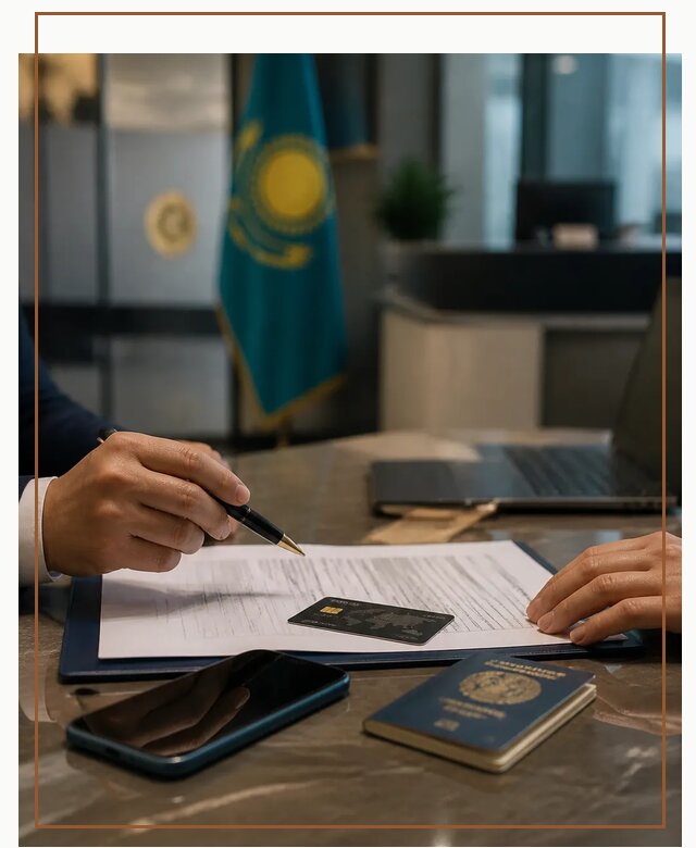 Открытие счета и банковской карты в Казахстане в Балахне